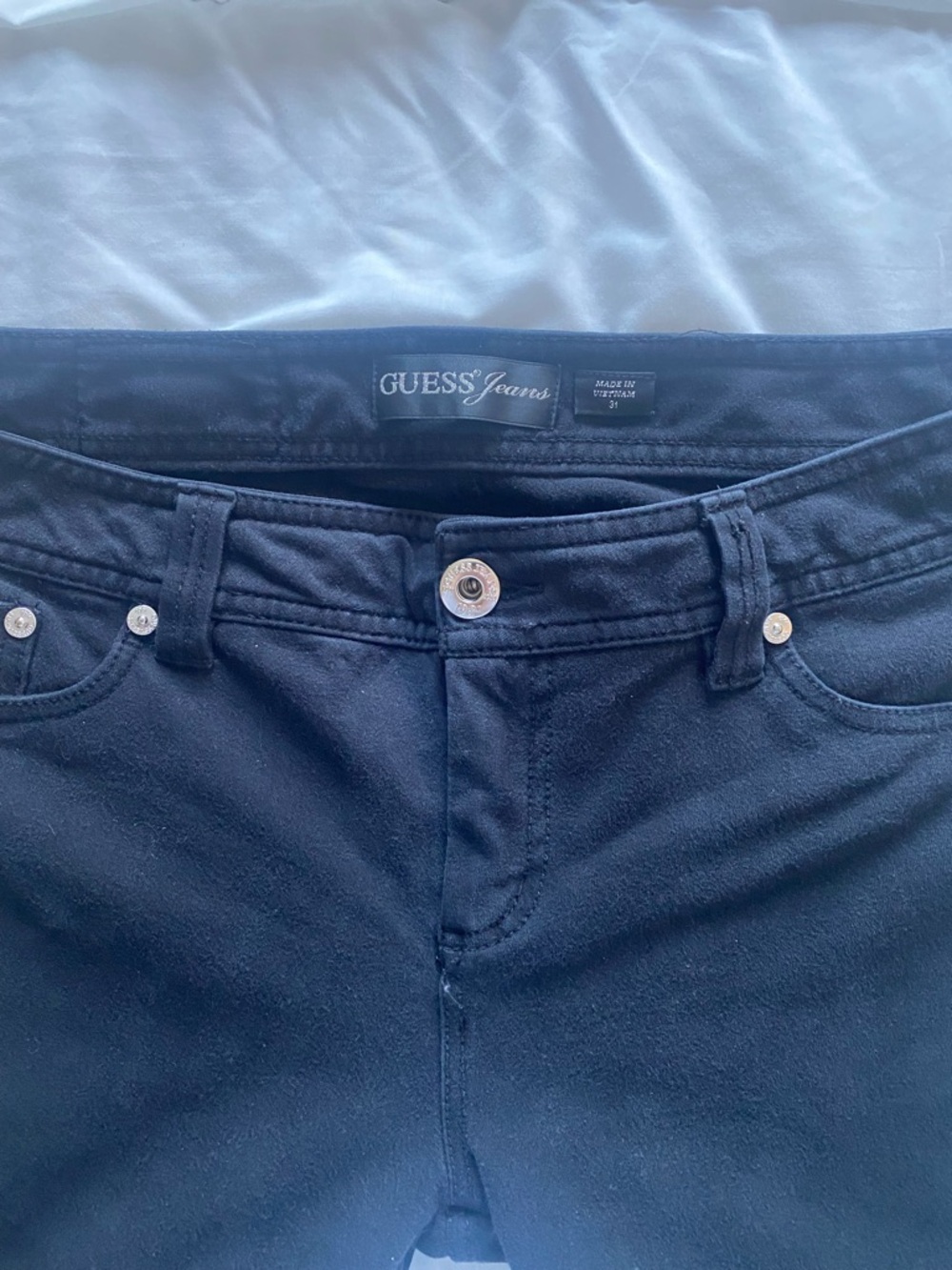 Guess Men’s Navy Skinny Jeans